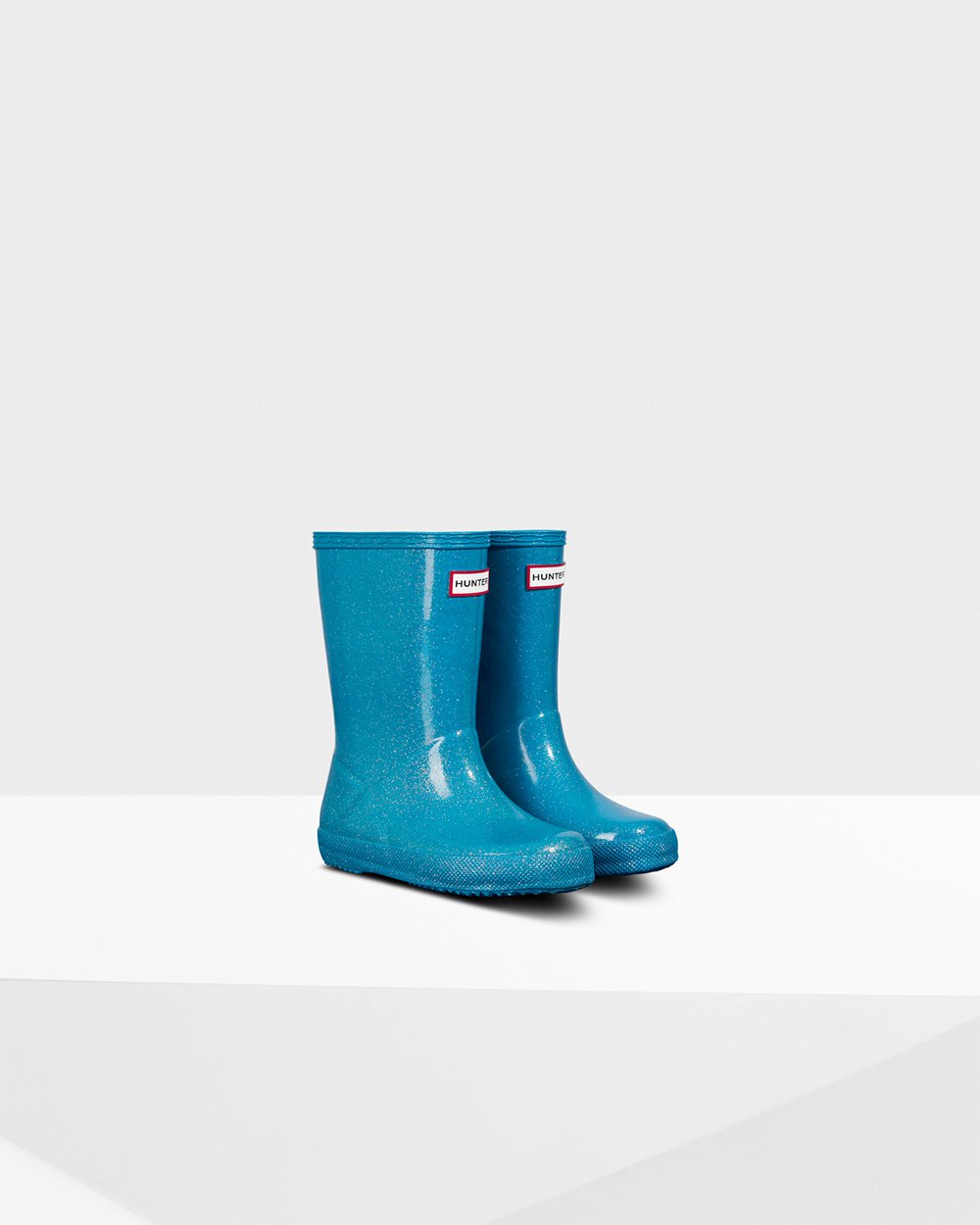 Kids Hunter Rain Boots Blue - Original First Classic Starcloud - 9716432-GP